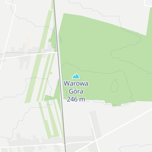 Map of Warowa Góra