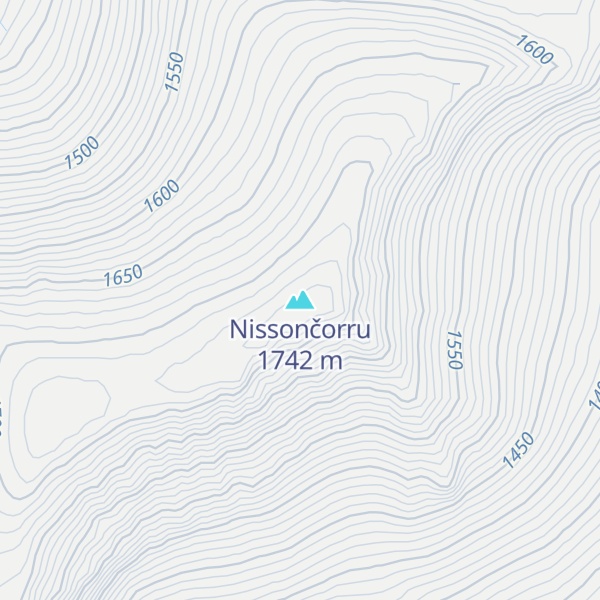 Map of Nissončorru