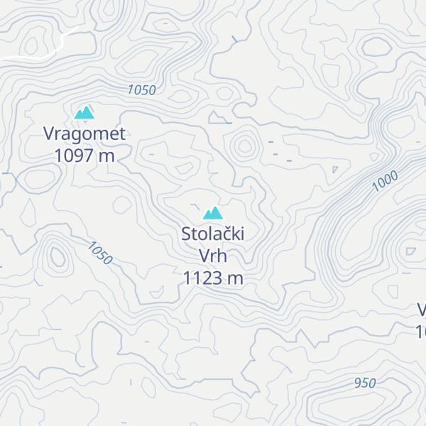 Map of Stolački Vrh