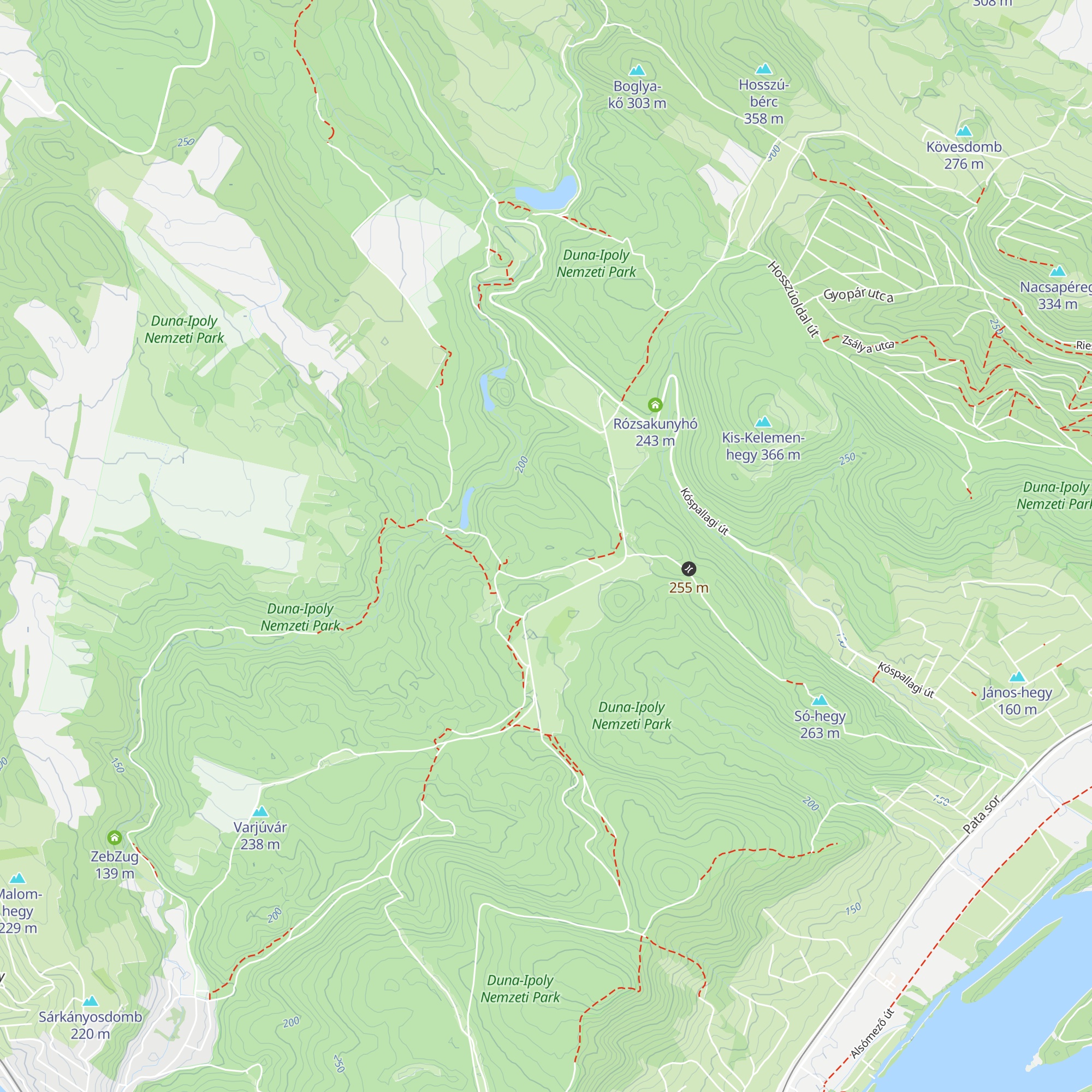 Vadász Tanya map