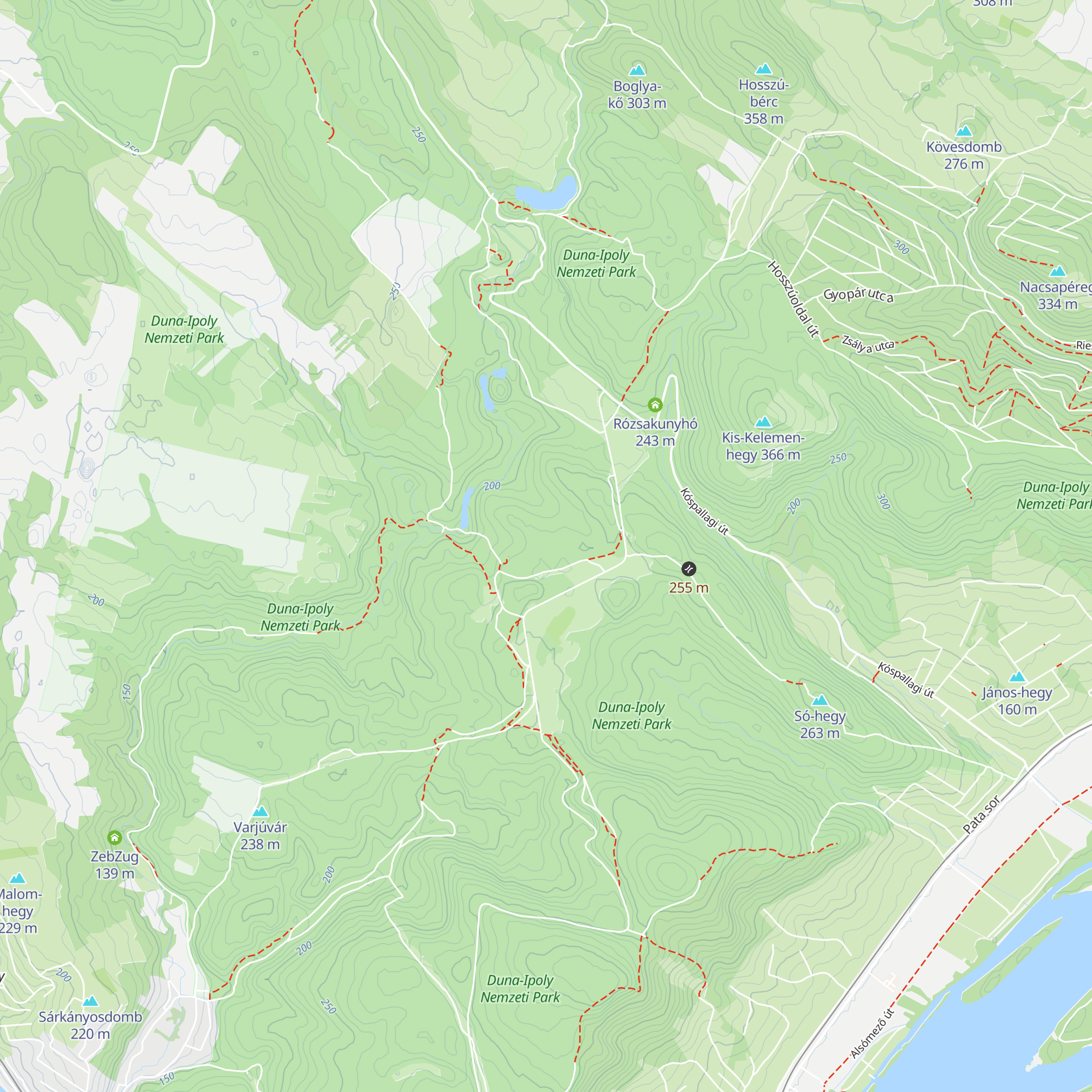 Vadász Tanya map
