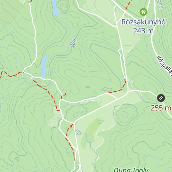 Map of Vadász Tanya