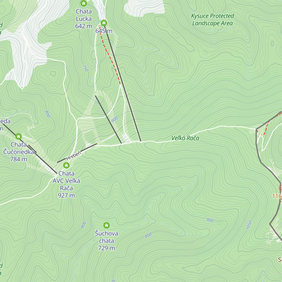 LALIKY - SKY express map