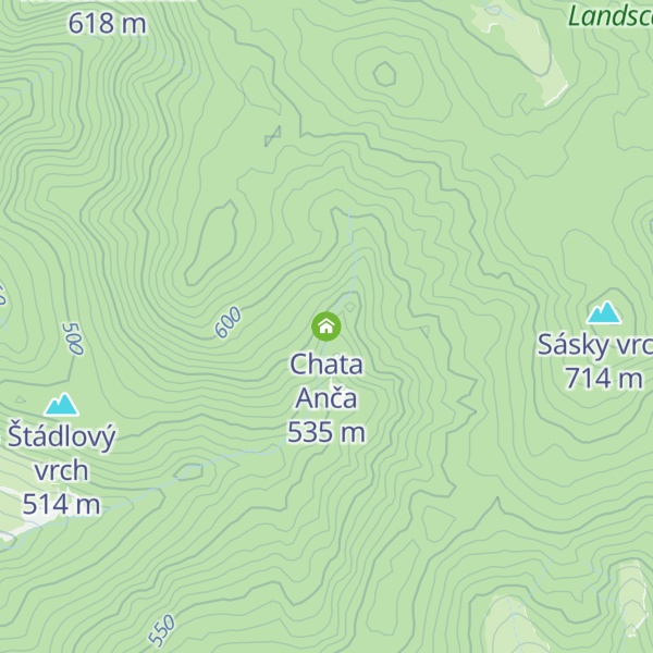 Map of Chata Anča