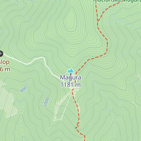 Map of Magura