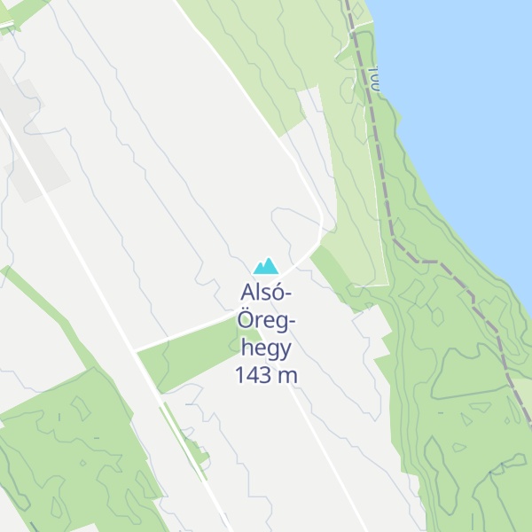 Map of Alsó-Öreg-hegy