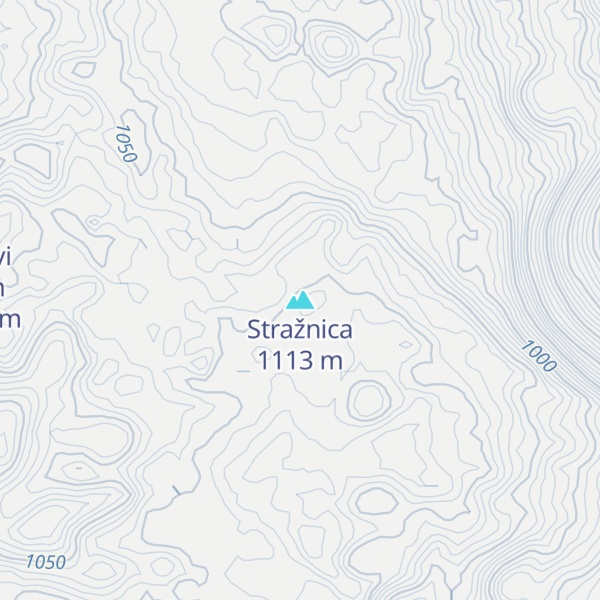 Map of Stražnica