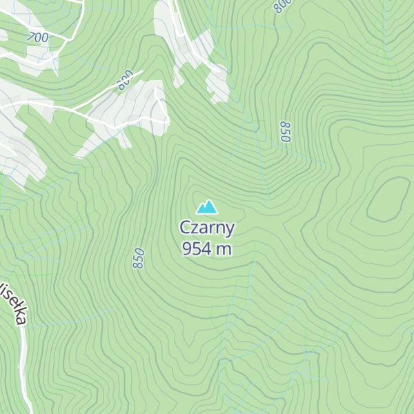 Map of Czarny