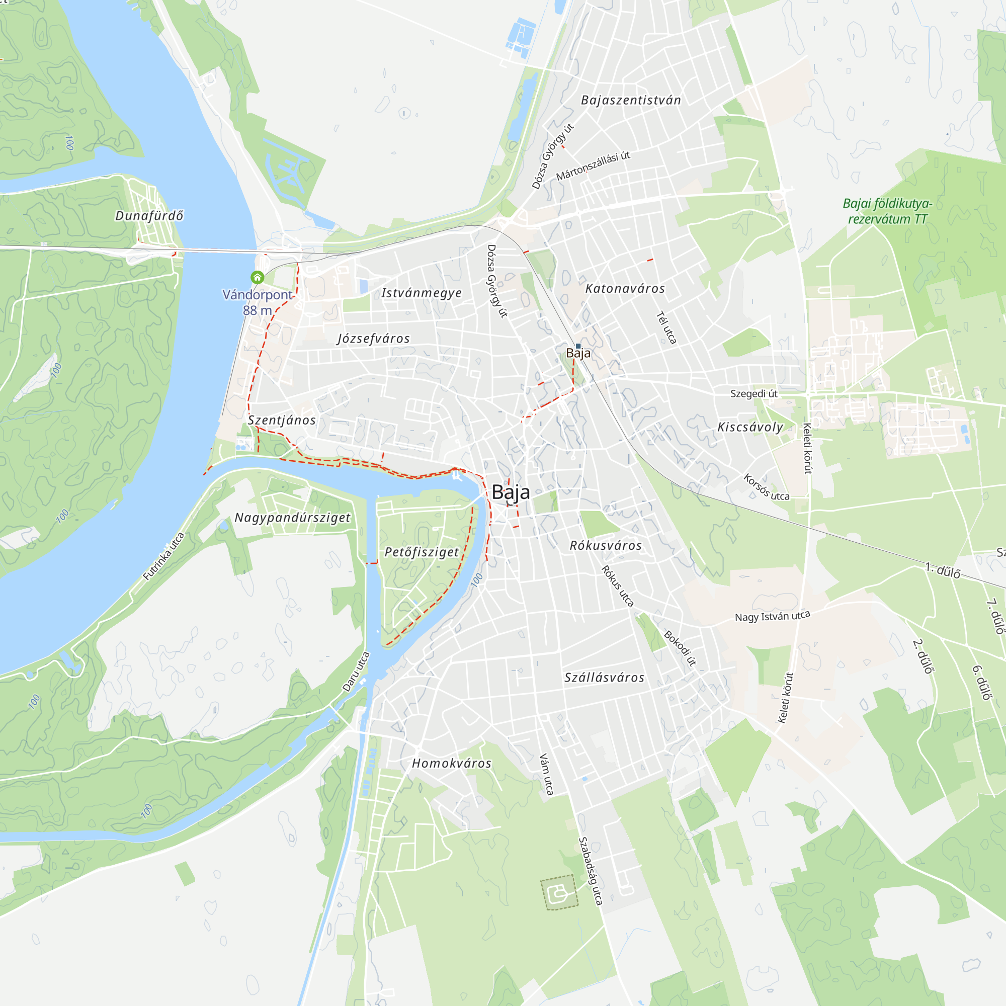 Tourinform Iroda map