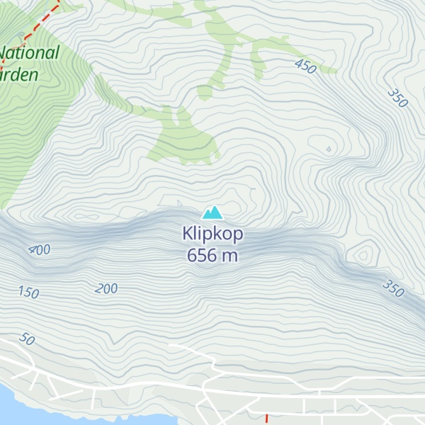 Map of Klipkop