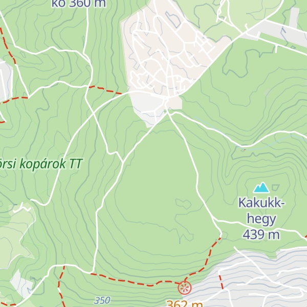 Map of Budaörsi-hegy