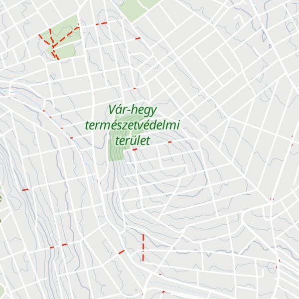 Map of Vár-hegy