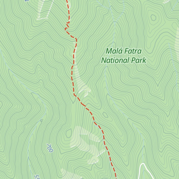 Map of Lyžiarska chata
