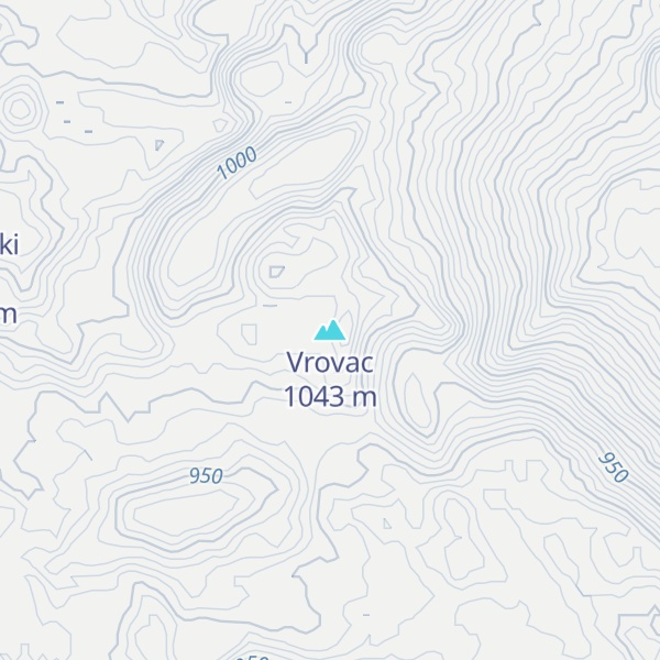 Map of Vrovac