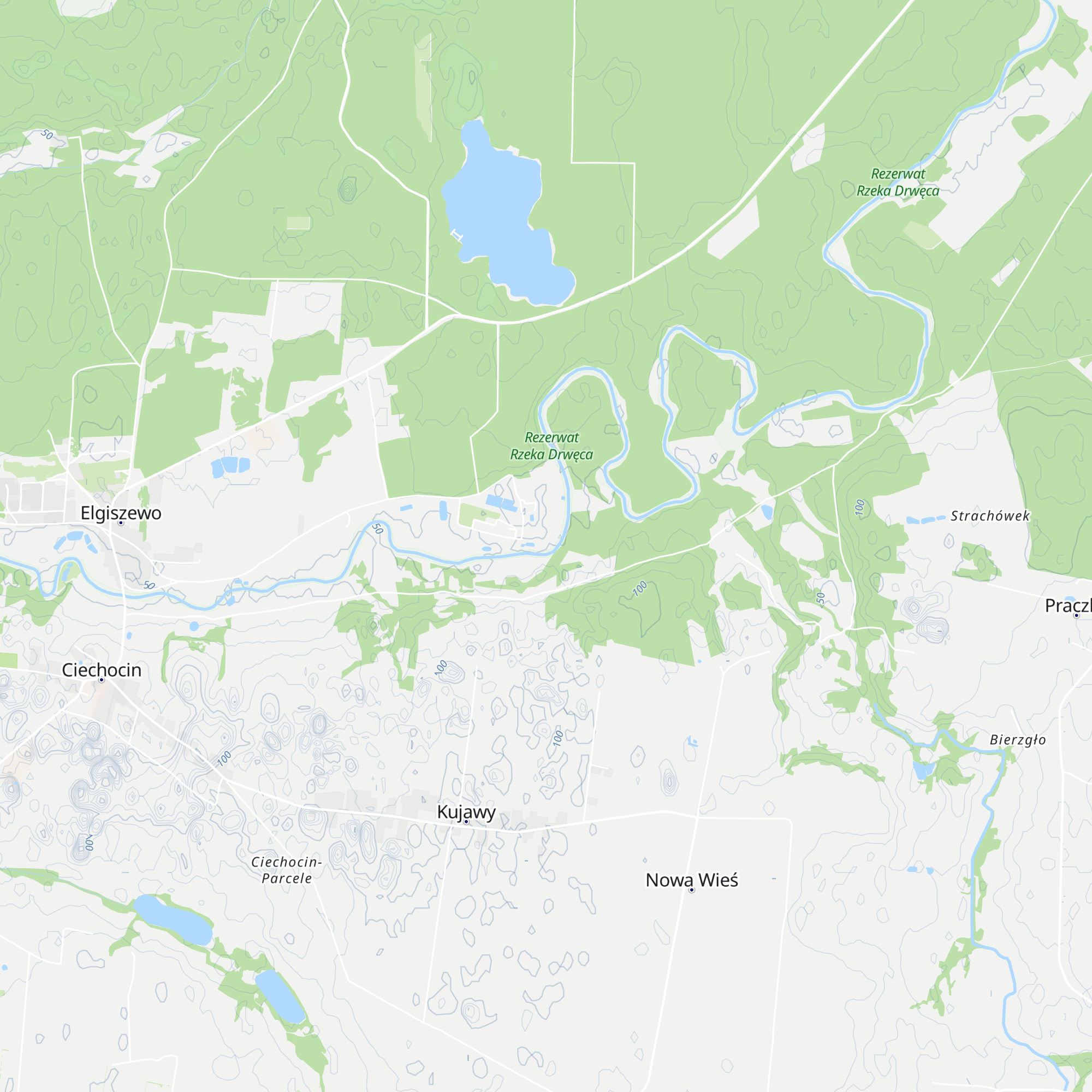 Chata Solna map