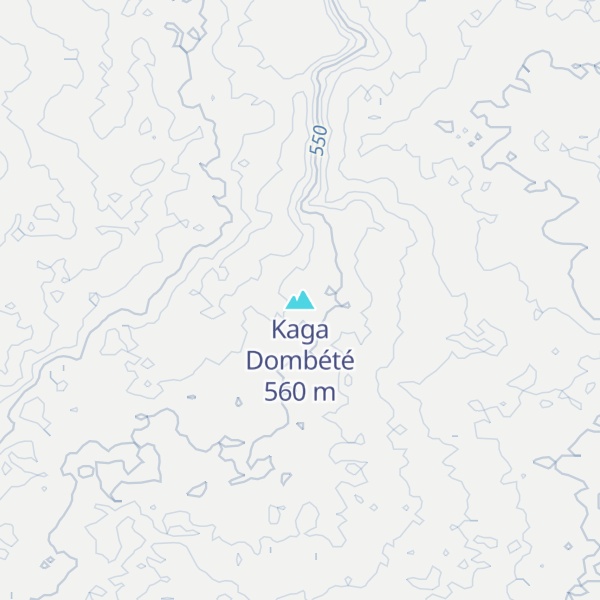 Map of Kaga Dombété