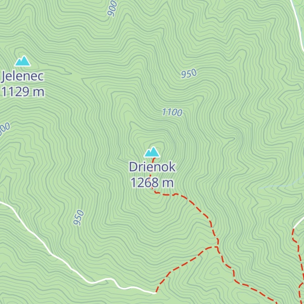 Map of Drienok