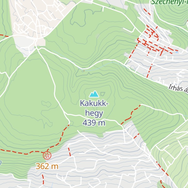 Map of Kakukk-hegy