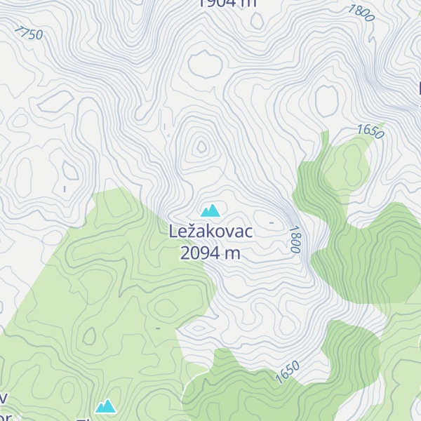 Map of Ležakovac