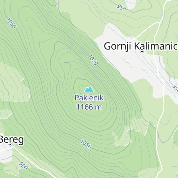 Map of Paklenik