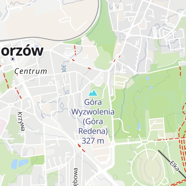 Map of Góra Wyzwolenia (Góra Redena)