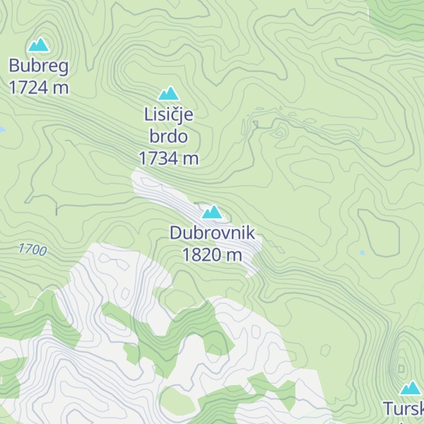 Map of Dubrovnik
