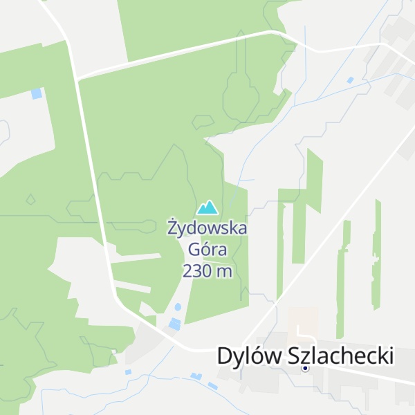 Map of Żydowska Góra