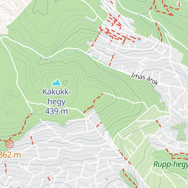 Map of Frank-hegy