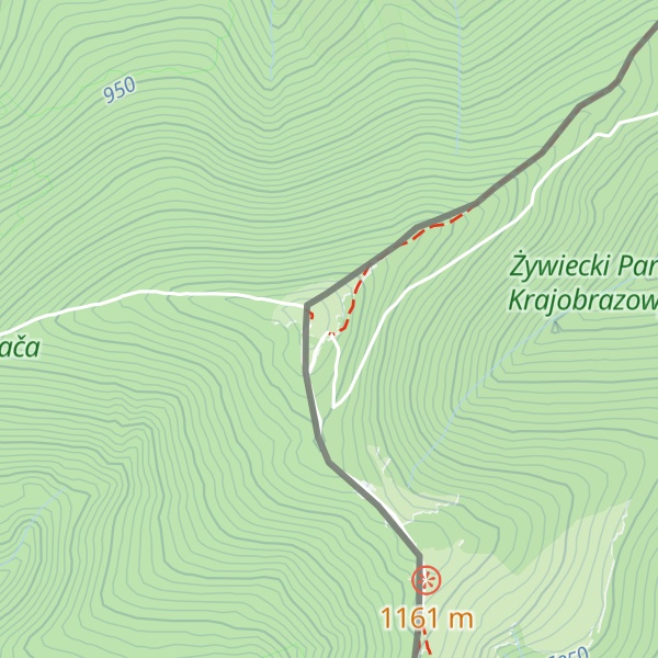 Map of Schronisko PTTK na Wielkiej Raczy