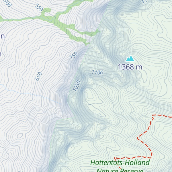 Map of Valleiberg