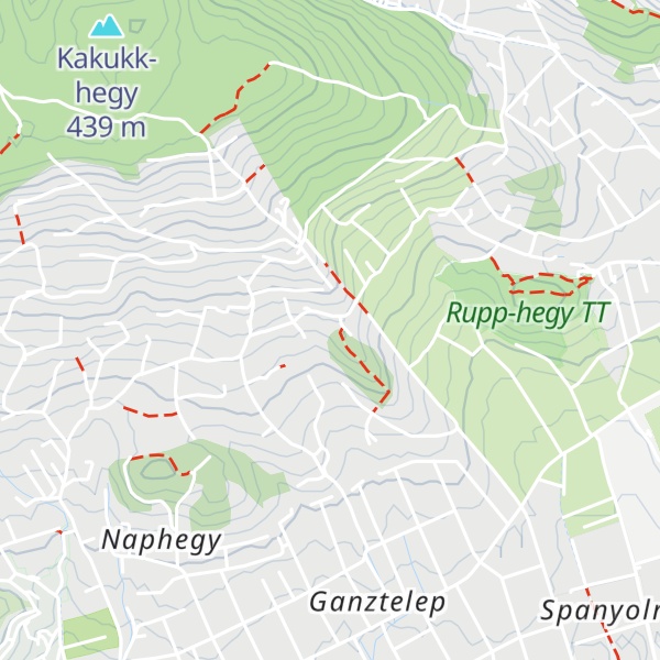 Map of Tűzkő-hegy