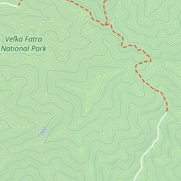 Map of Malý Rakytov