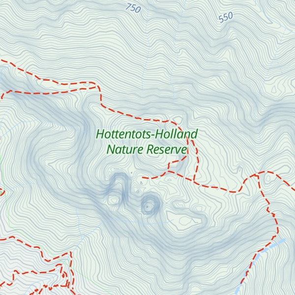 Map of Twins north peak