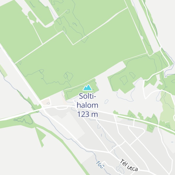 Map of Solti-halom