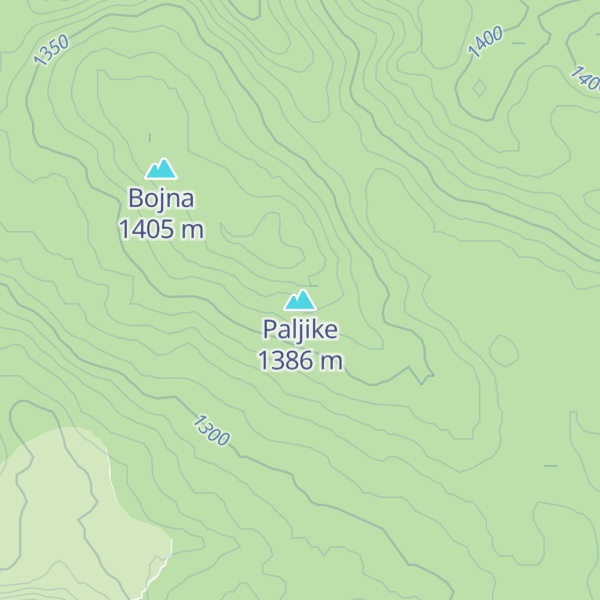 Map of Paljike