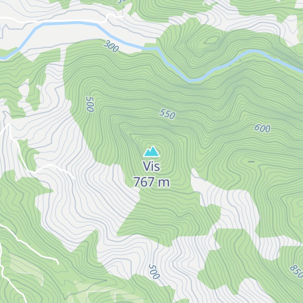 Map of Vis