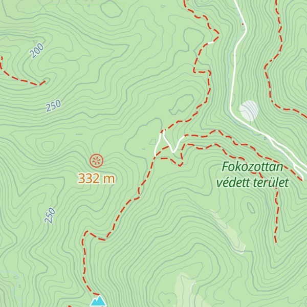 Map of Jenő hut