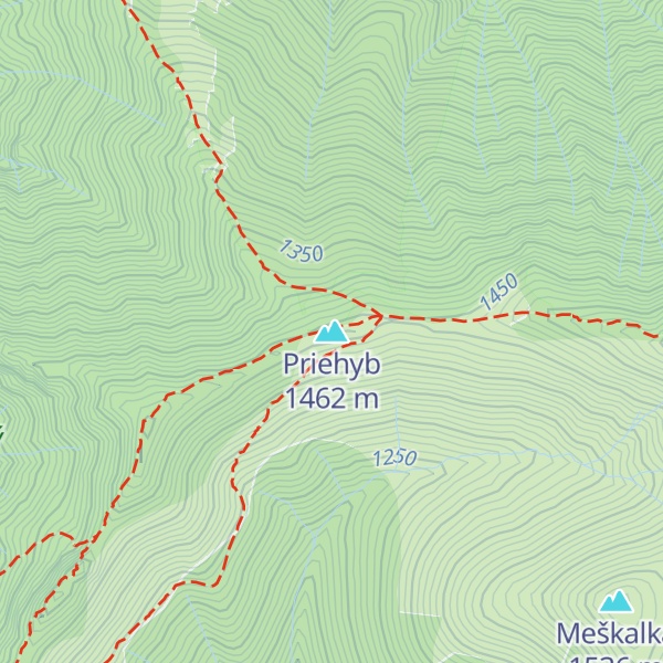 Map of Priehyb