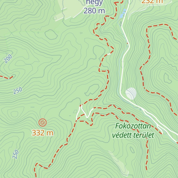 Map of Nagy-bükk