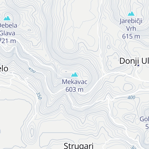 Map of Mekavac