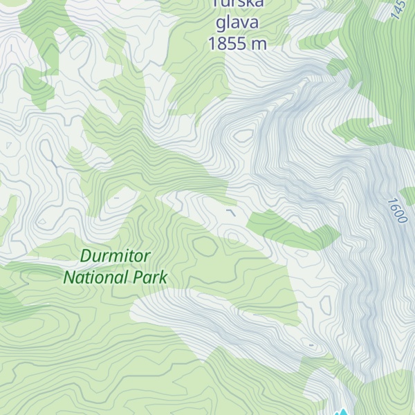 Map of Planinica