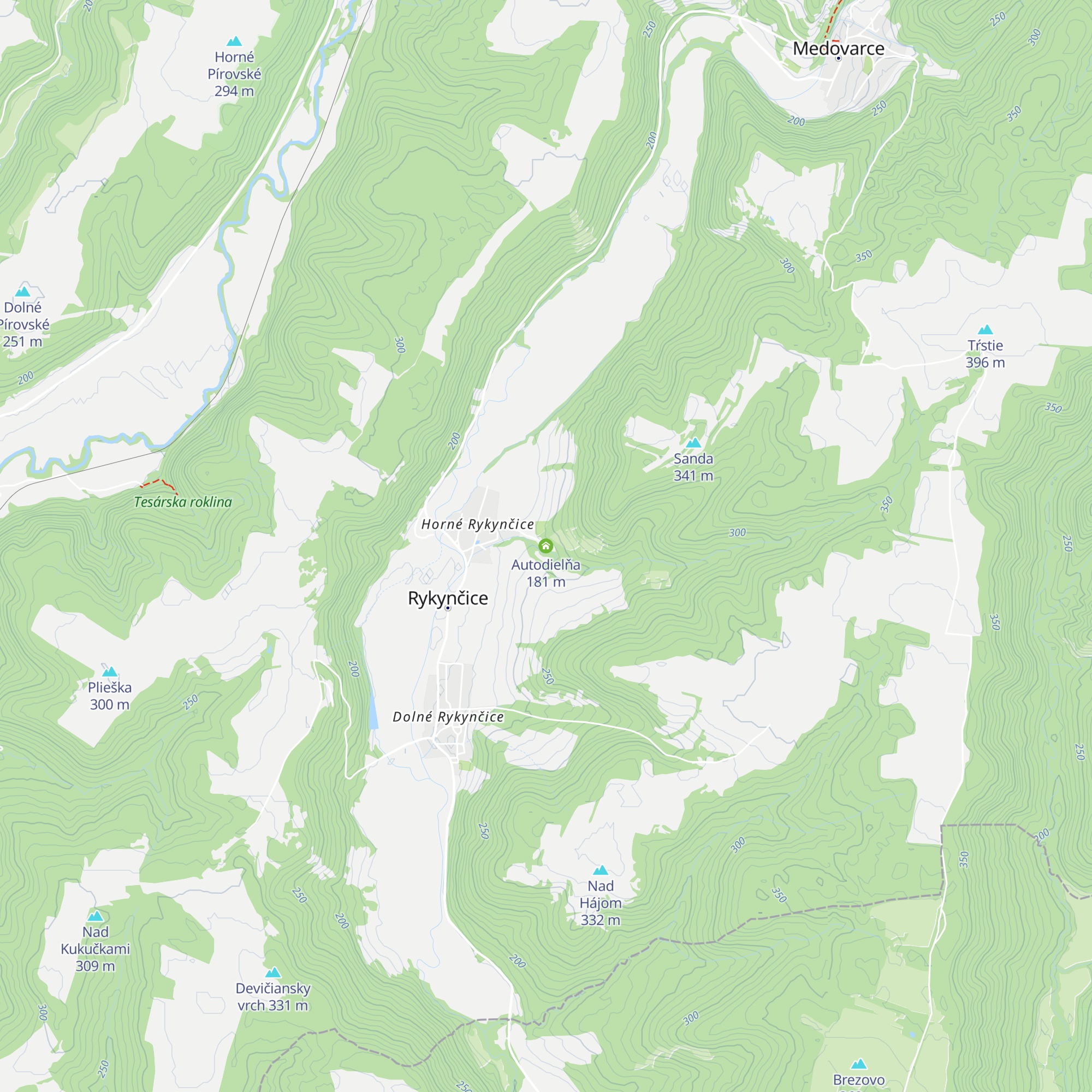 Autodielňa map