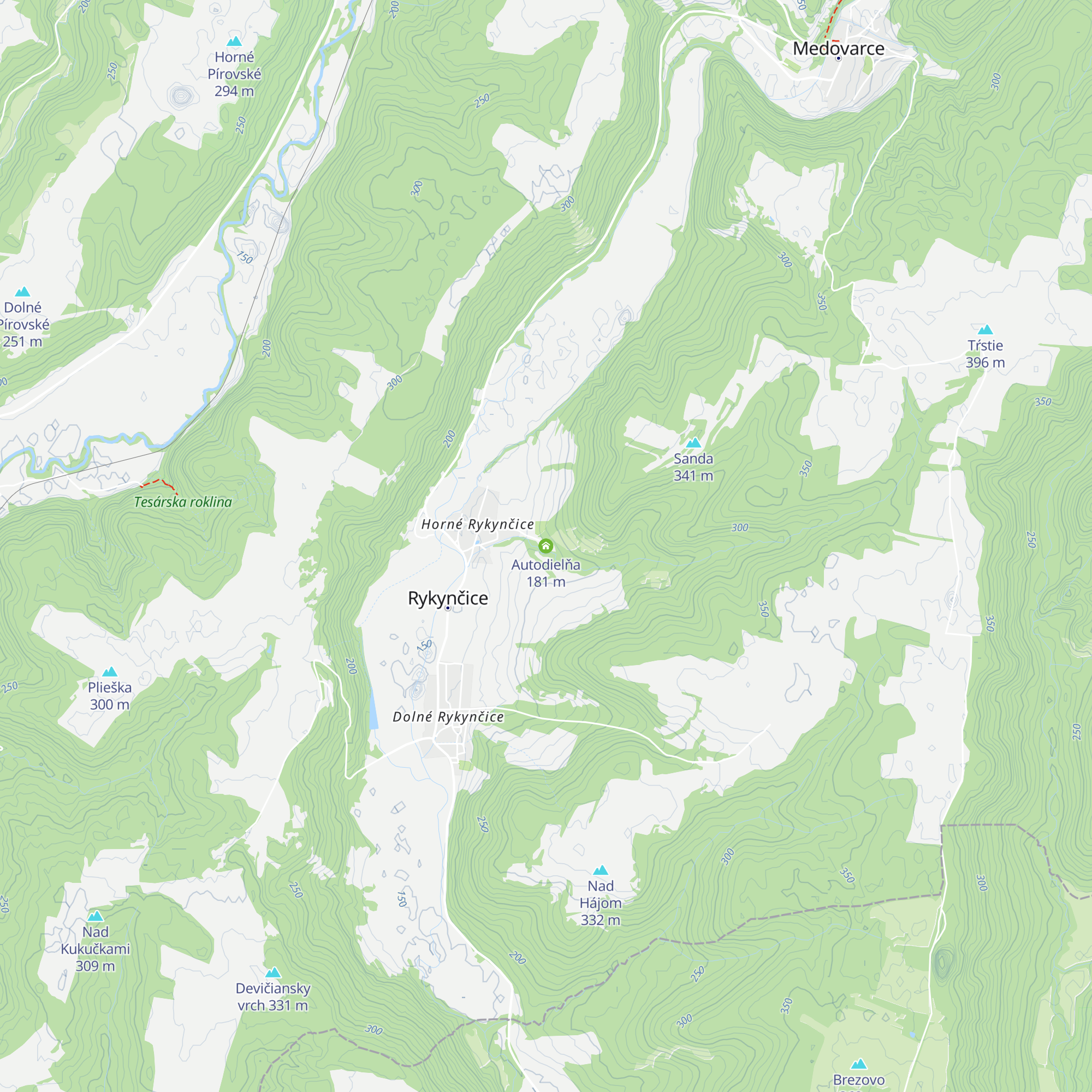 Autodielňa map