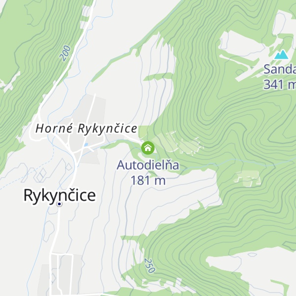 Map of Autodielňa