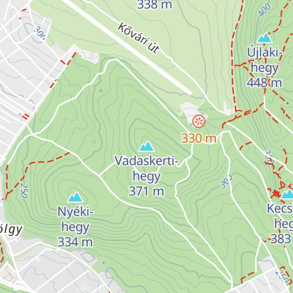 Map of Vadaskerti-hegy
