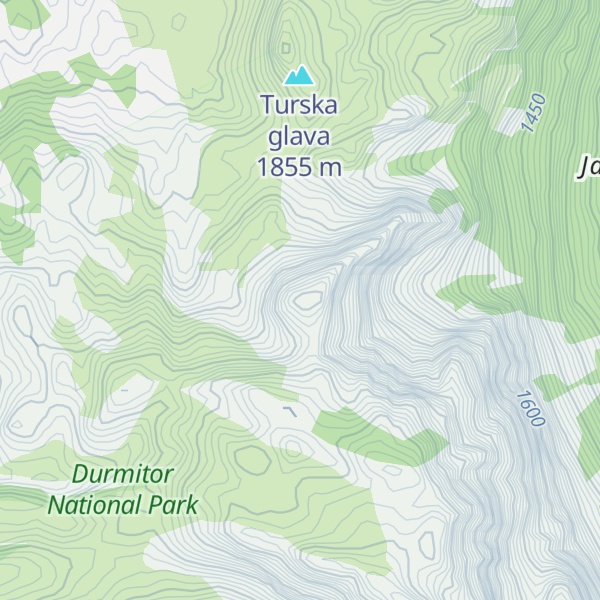 Map of Prisjeka