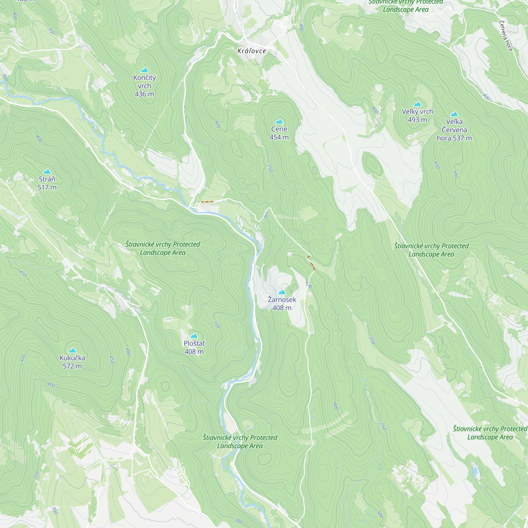 Sklad trhavín map
