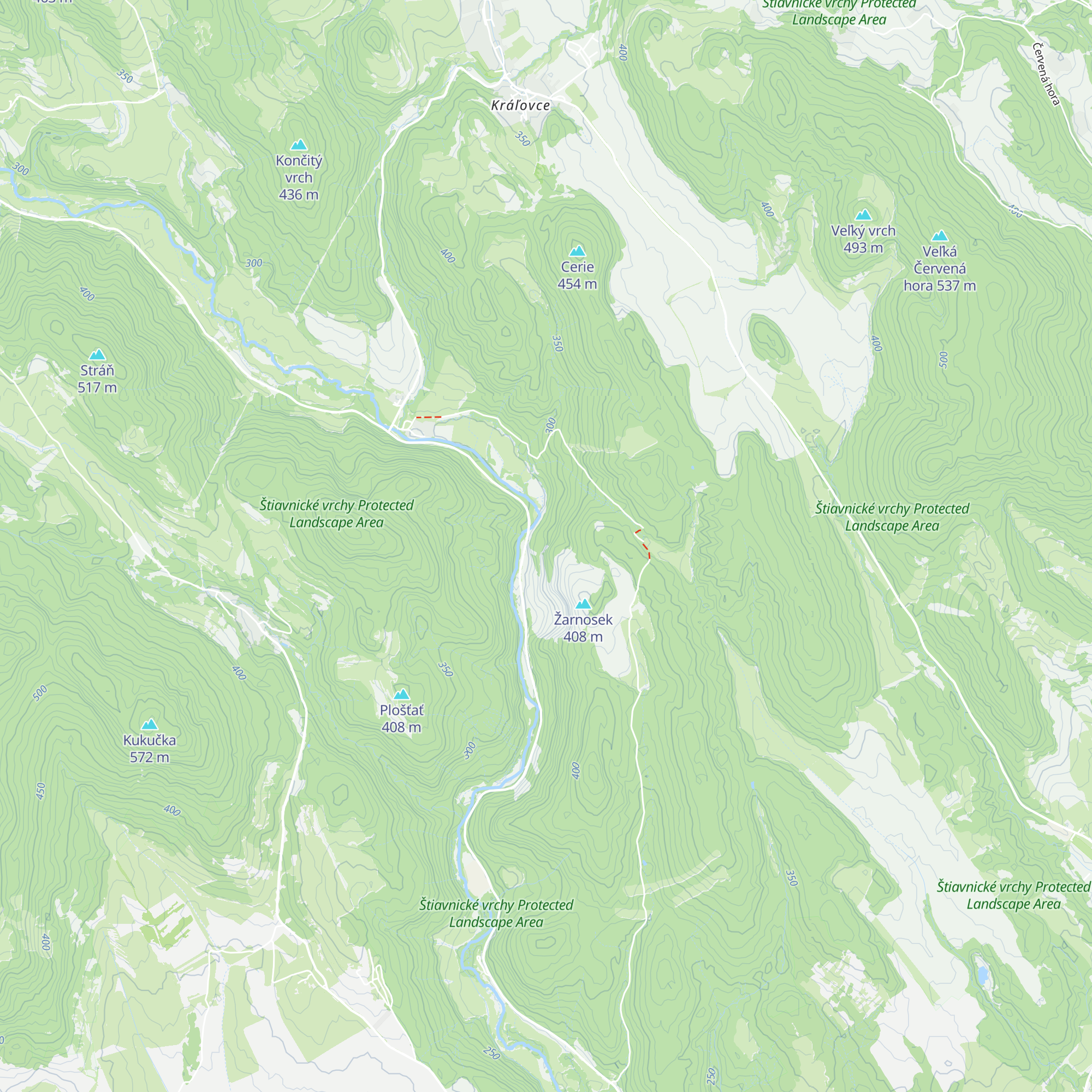 Sklad trhavín map