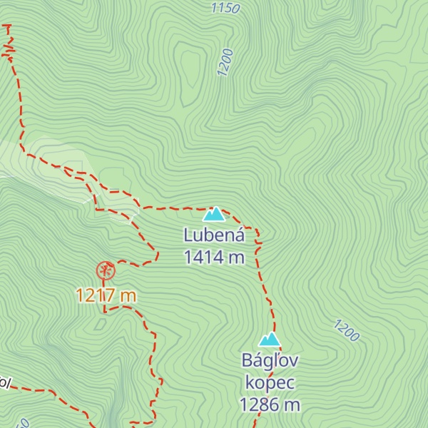 Map of Lubená