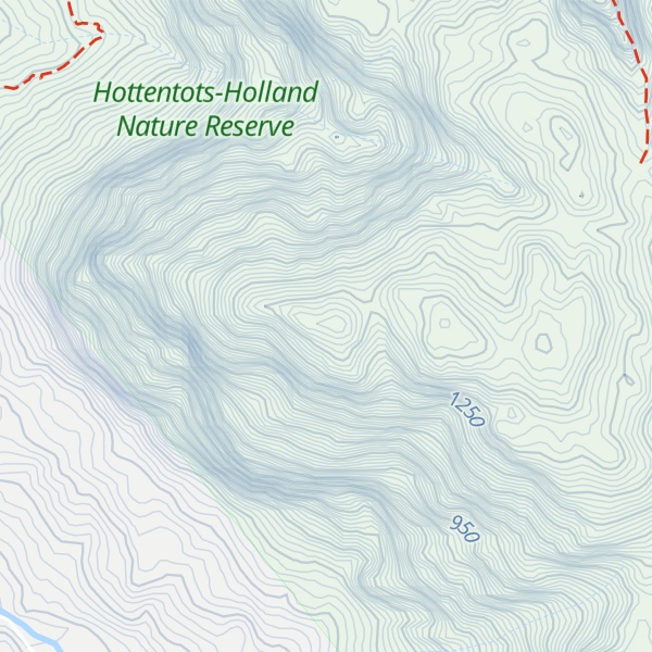 Map of Bullerskop Lower Summit